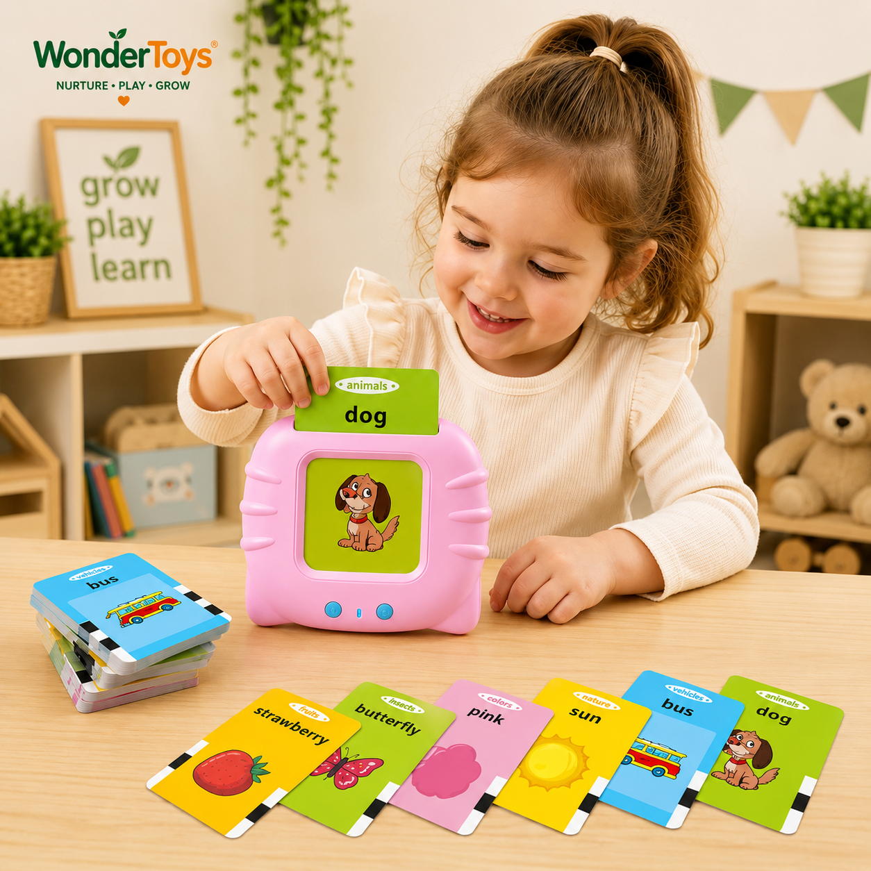 Learning 220 Talking Flash Cards Educational Toy