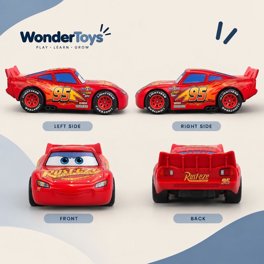 Premium Lightning McQueen Alloy Car – Product Description