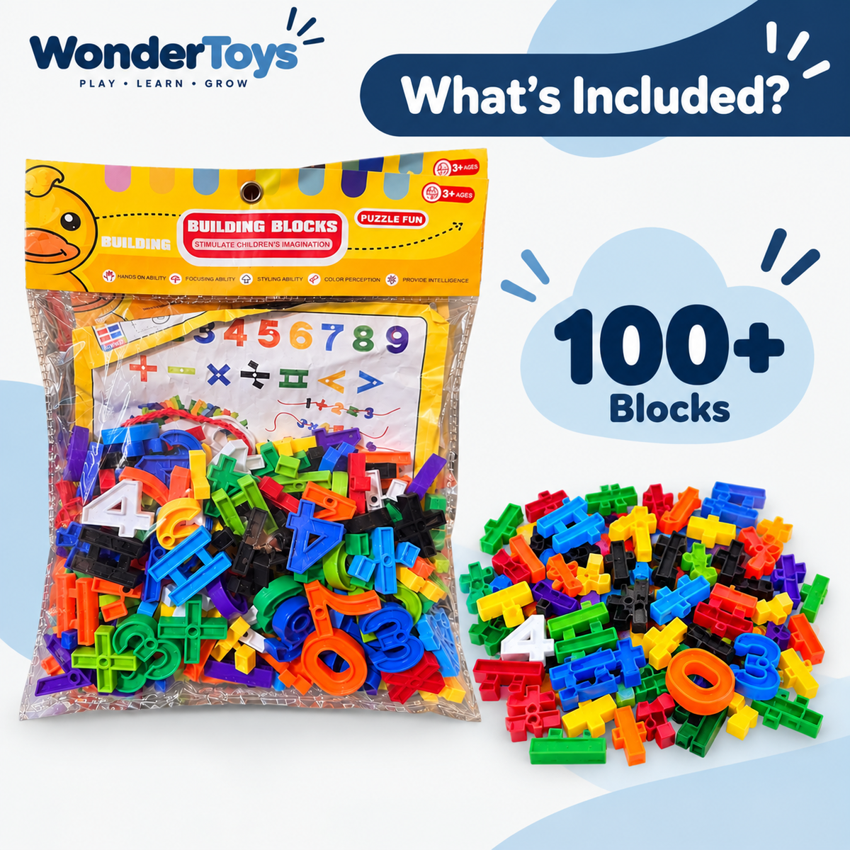 🧩 Educational Building Blocks Set –