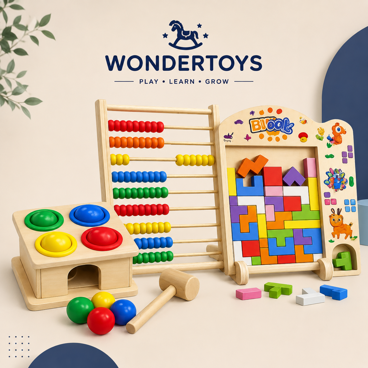 3-in-1 Montessori Brain Booster Learning Bundle