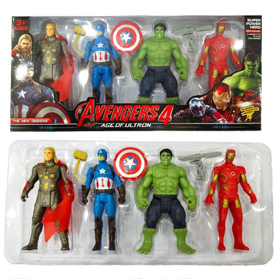 🦸 Avengers Hero Squad Action Figure Set – Product Description