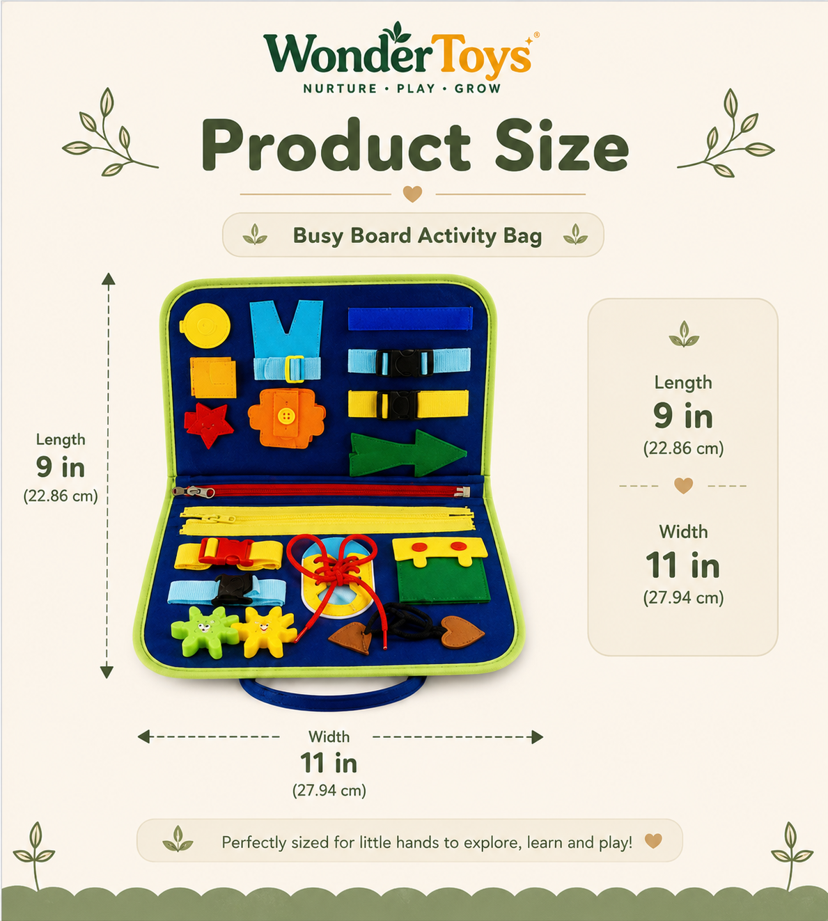 Montessori Busy Board Activity Book